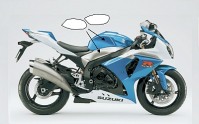 Set ochranné fólie GSXR 1000  K9